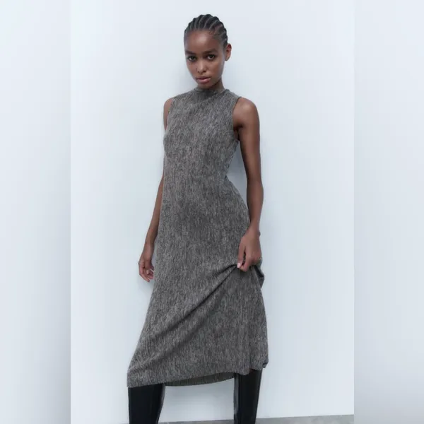 BRAND NEW Zara Soft Touch Dress Size S - Image 2