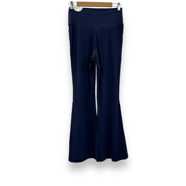 Offline By Aerie Real Me Crossover Super Flare Leggings in Navy Sz‎ XL Short NEW - Image 5