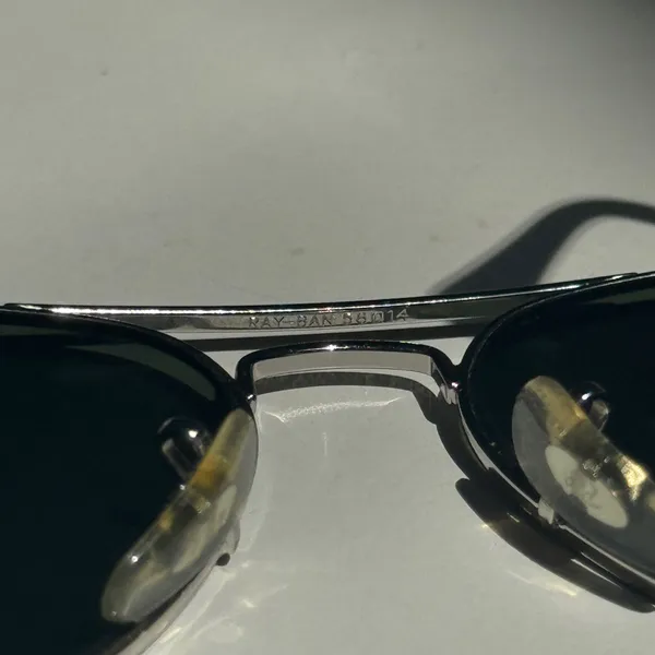 Ray-Ban Aviator Sunglasses - Silver Frame with Gray Metallic Lenses - Image 11