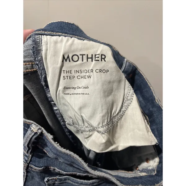 Mother The Insider Crop Step Chew in Dancing on Coals Sz 26 - Image 11