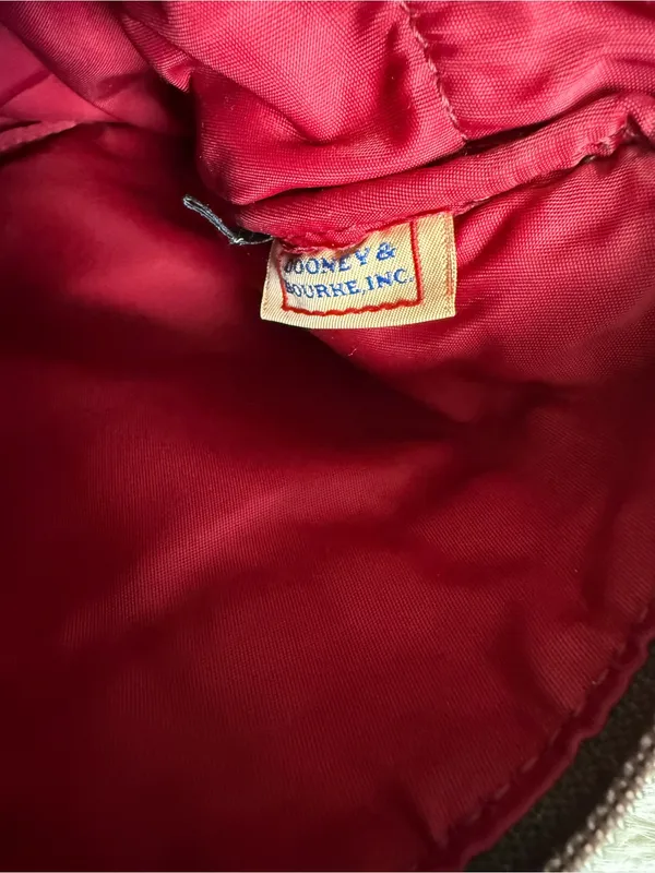 Dooney and Bourke Vintage 2000’s North South Triple Zip Crossbody Bag - Image 10