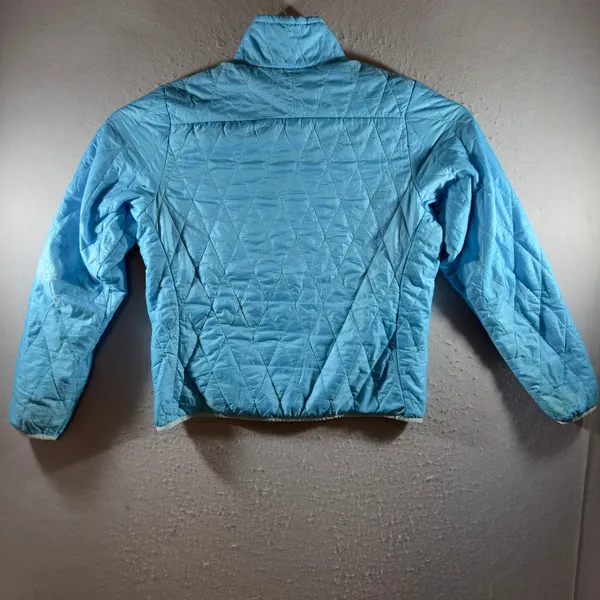 3008 | Patagonia Nano Puff Quilted Pullover Jacket Blue Women M - Image 2