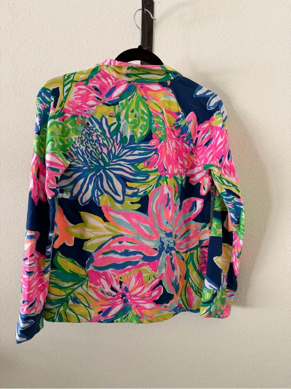 Lilly Pulitzer Skipper Popover Quarter Zip in Rare Print - Image 8