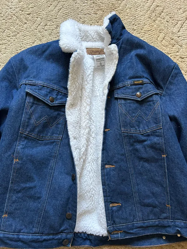 Wrangler Denim Fleece Jacket - Image 2