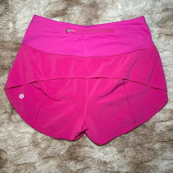 Lululemon Speed Up Shorts 2.5" High-Rise Sonic Pink - Image 2