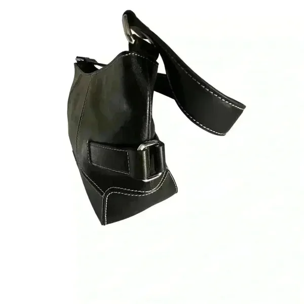 Nine West Women's Black‎ Faux Leather Shoulder Bag - Image 5