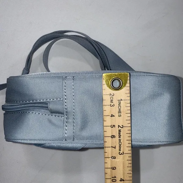 ATHLETA GIRL Preppy Purse‎ Limitless Convertible Mini Bag Belt Blue Fanny Pack - Image 4