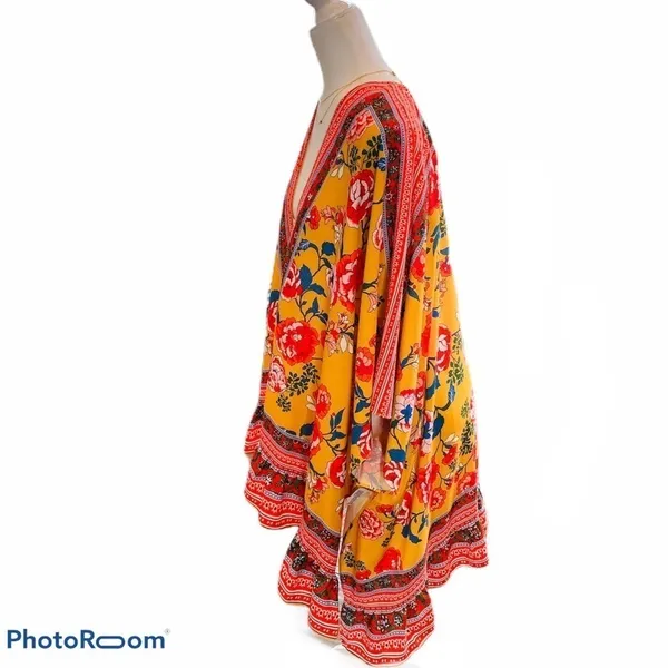 Umgee Plus Floral Kimono Cardigan Size XL/1X - Image 4