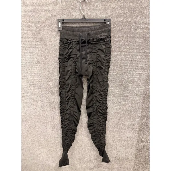 Agogie Women Resistance Pants S Black Ruched Wearable Training - Image 3