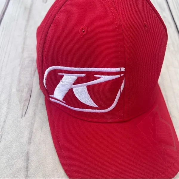 KLIM Snowmobile Motorcycle Baseball‎ Cap Hat Technical Reality One Size Elastic - Image 7