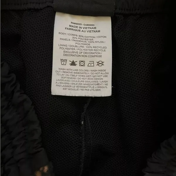 Nike Sportswear Oregon USA Women’s Bleached Black Sweatpants Joggers Size XS - Image 6