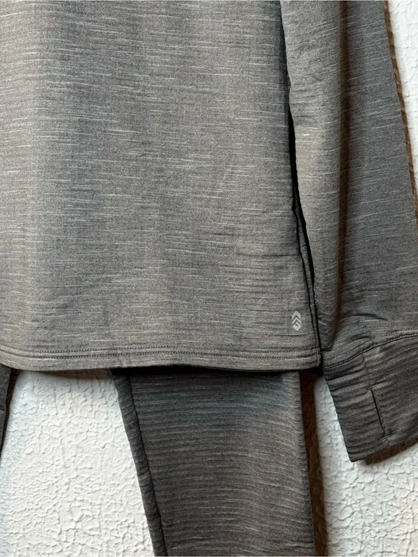Free Country Gray Waffle Thermal Set - Image 2