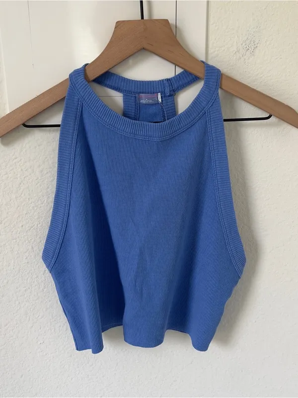 Free People Go To Matching Set - Radiant Blue Indigo - XL - NWT - Image 3
