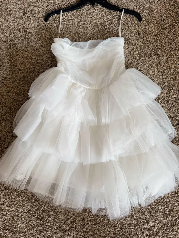 Hello Molly Dress White - Image 3