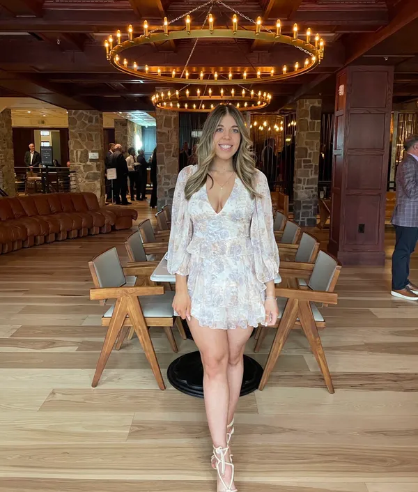 Selfie Leslie Floral Romper - Image 3