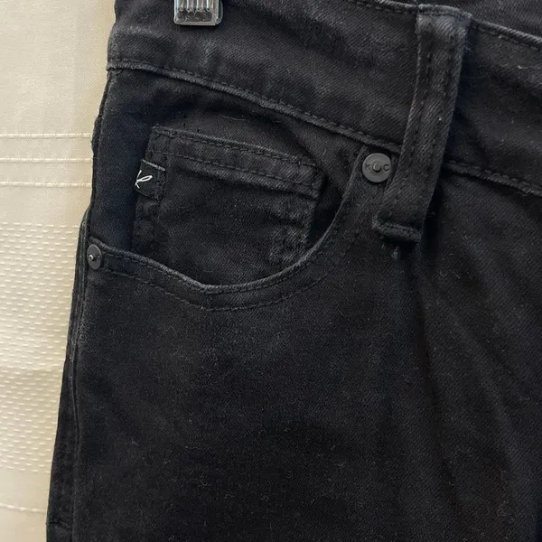 KanCan Flare Jeans Black Denim Size 26 - Image 5