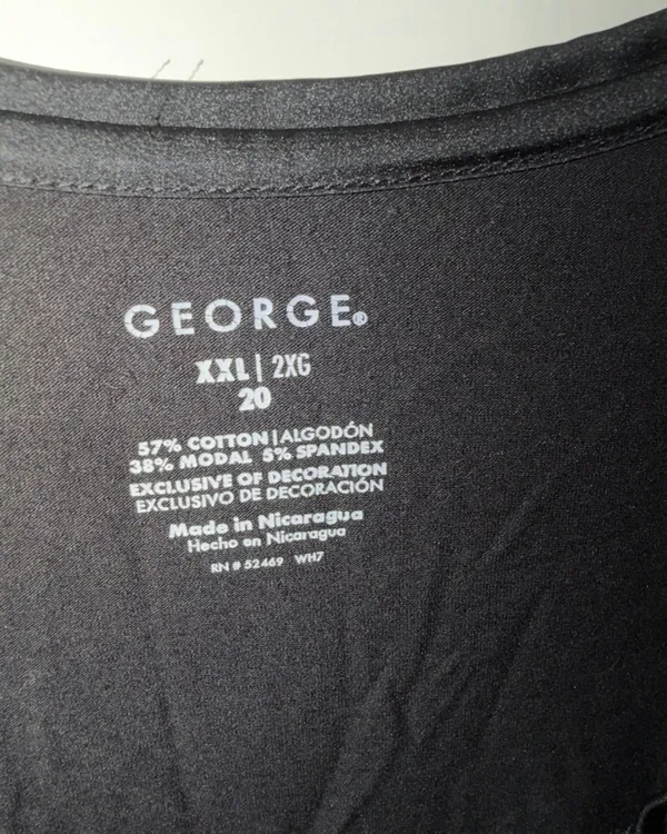 Sweatshirt Black Size 2X - Image 2
