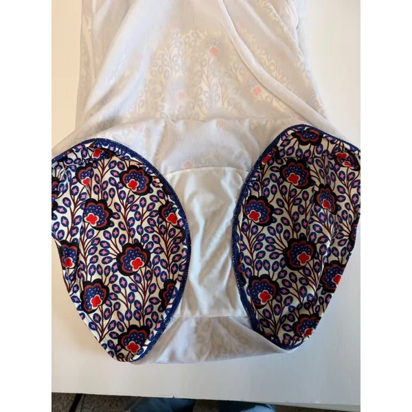 Boden Santorini Halter One Piece Swimsuit Floral Navy Red Pink Womens US 8 S0047 - Image 4