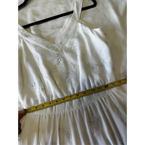NWT WHITE HOUSE BLACK MARKET MIDI Gypsy Dress Size 2 - Image 8