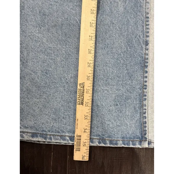The‎ Drop Dixon Womens Size Medium Indigo Denim Jean Skirt Front Slit Preppy NEW - Image 7