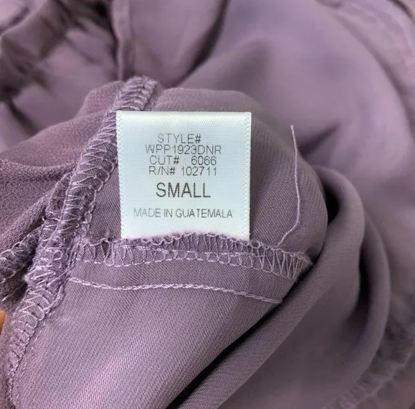 Harlowe & Graham Purple Off Shoulder Top Small NWT - Image 4