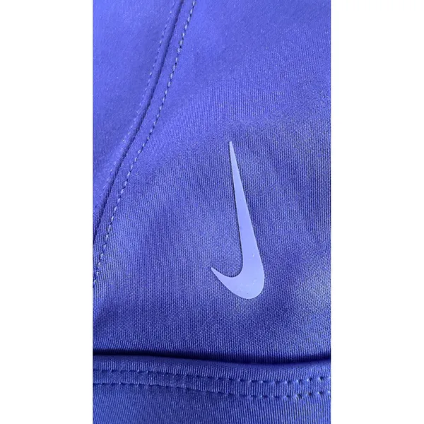 Nike Womens High Neck Racerback Sports Bra Royal Blue Large 445687-477445 - Image 3