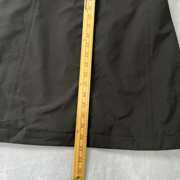 REI Black Hooded Insulated Parka Jacket Womens Medium Outdoor Coat No Belt‎ - Image 10