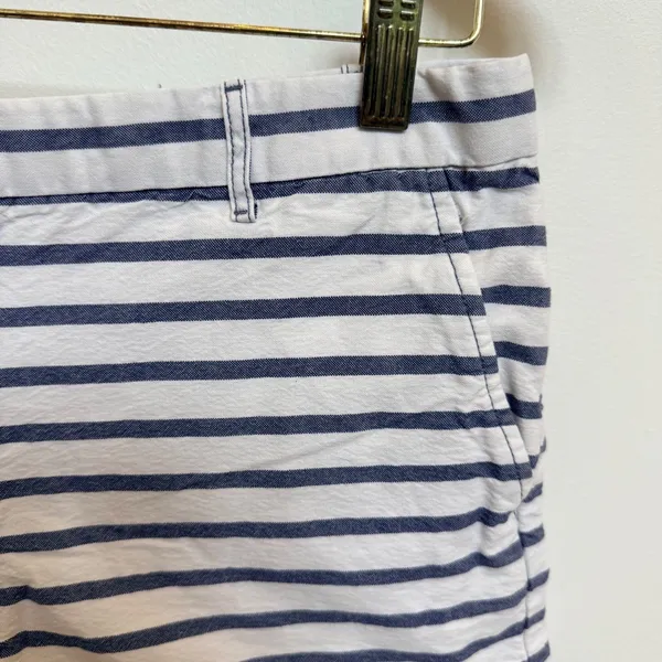 Gap‎ Blue White Striped Shorts Size 0 Nautical Coastal Preppy Summer - Image 3