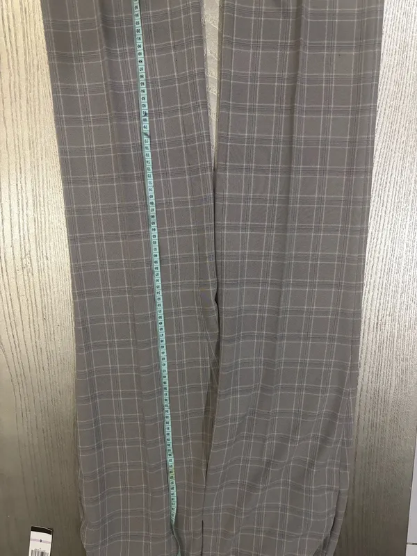 Jones New York Elegant plaid women plaid pantsuit set - Image 6