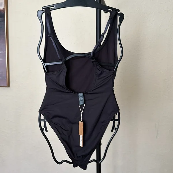 SKIMS Signature Swim Scoop Neck Onyx Black‎ One Piece Swimsuit NWT Size 2X - Image 3