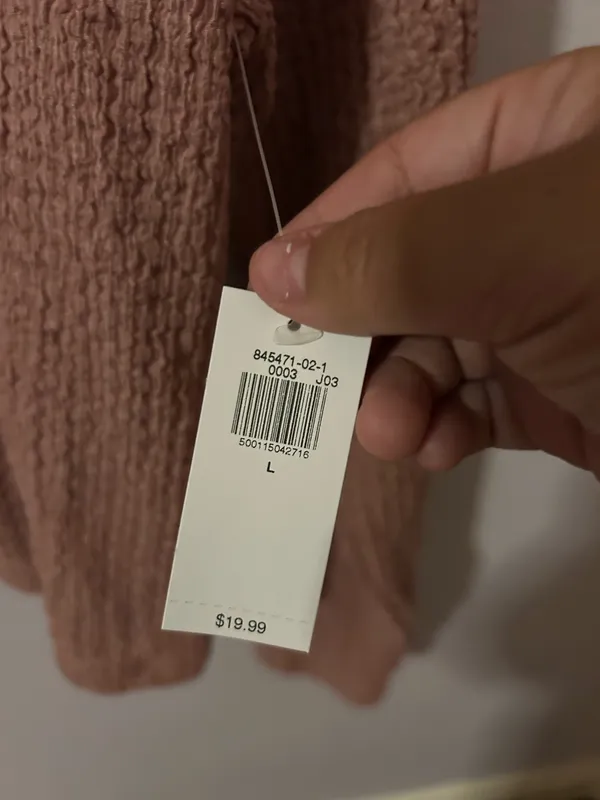 Old Navy Long Sleeve Pink Top - Image 3