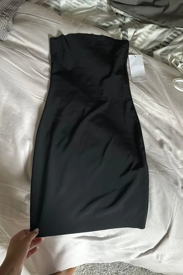 Mini black dress Size M - Image 3