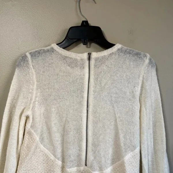 Free People XS ivory‎ sweater dress - Image 5