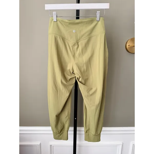 Lululemon Align High-Rise Cropped Jogger Green Size 6 - Image 3
