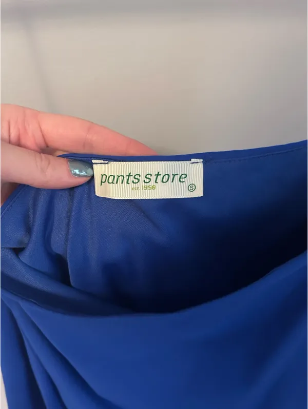 The Pants Store Summer /Spring Blue Top - Image 11