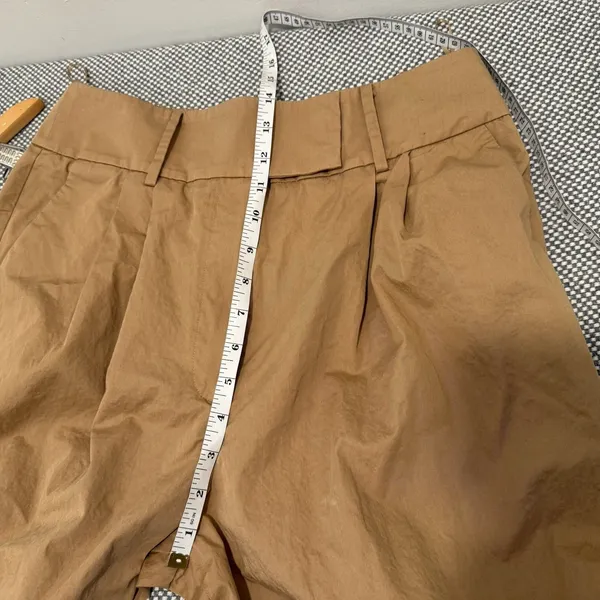 Anthropologie Exquise Barrel-Leg Chino Pants size M - Image 11