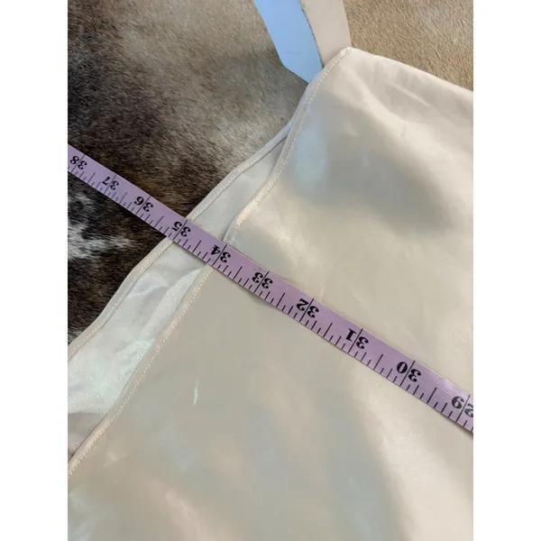 Reformation Pike Satin Dress in Almond Size large Satin Dress - Image 9