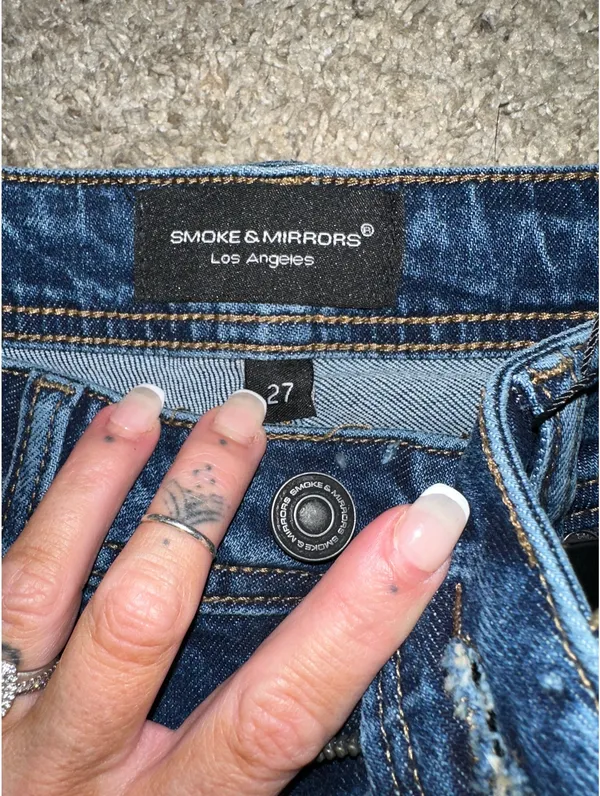 Smoke and mirrors free people bell bottoms - Image 3