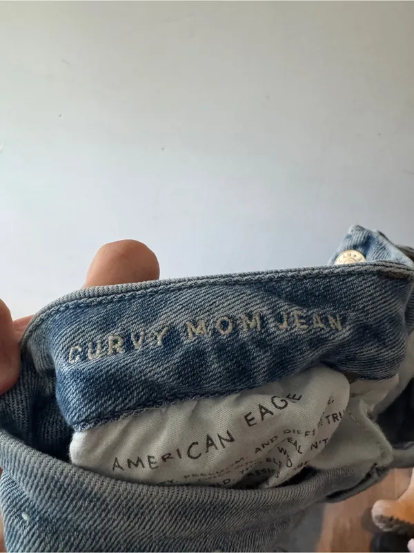 American Eagle Curvy Mom Jean Size 10 - Image 7
