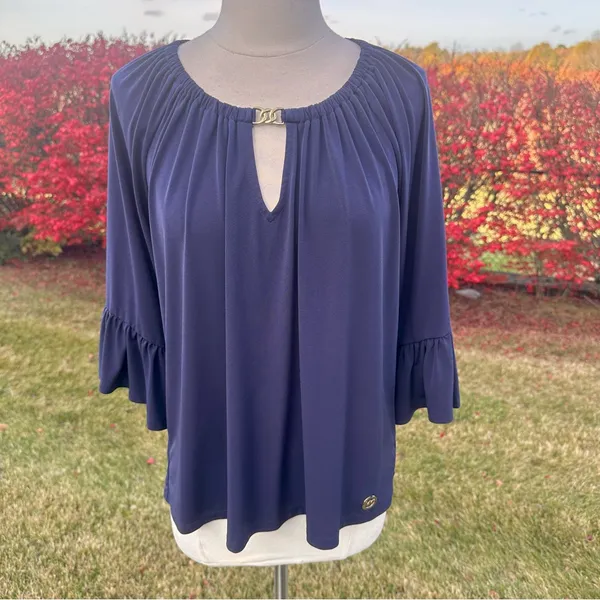 Michael Michael Kors Navy top - Image 2