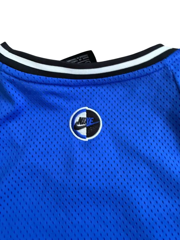 NIKE Women’s Blue Equality Crop Jersey Size Small - Image 2