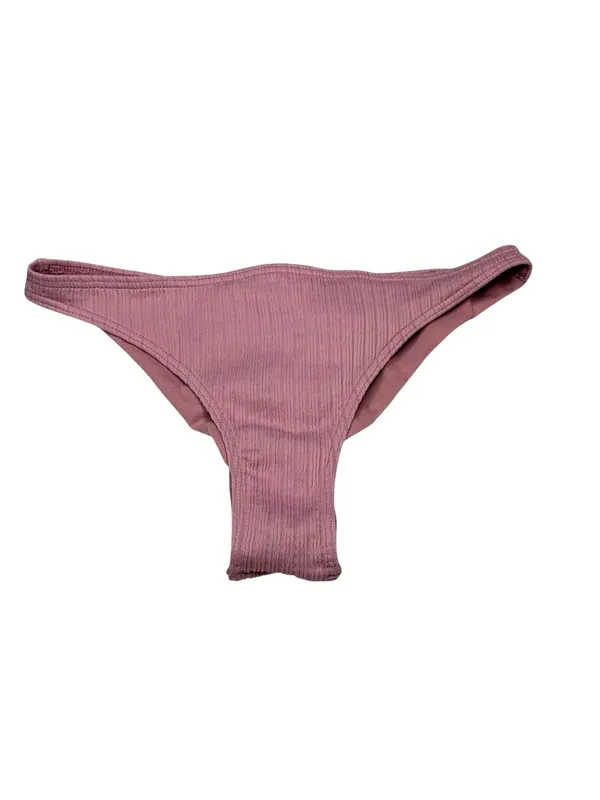 new Roxy ☀︎︎ Stay Golden Textured Ruched Mini Bikini Bottom ☀︎︎Lilac Pink ☀︎︎ S - Image 8