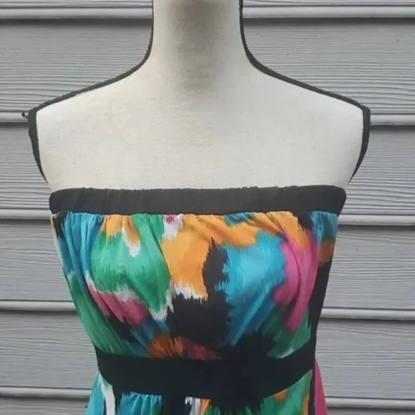 Torrid Strapless Tiered Waist Top | Torrid Tiered Waist Strapless Top - Image 3