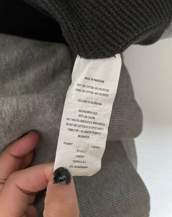 Dickies Grey  Xfinity Zip Up Jacket - Image 6