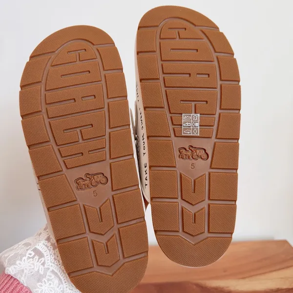 NWT Coach Blake Clog In Signature Textile Jacquard size US5 - Image 10