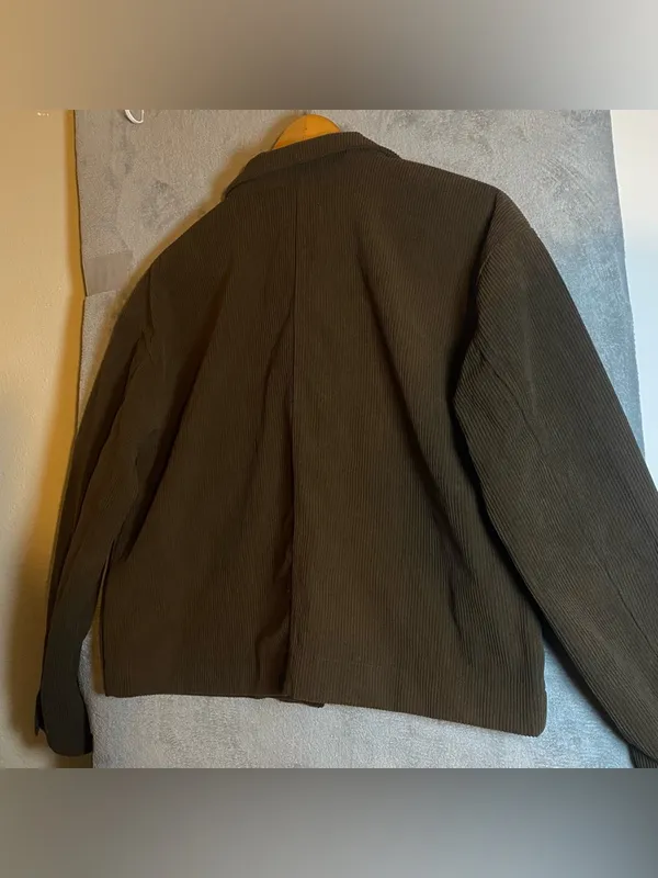 Avec Les Filles Women's‎ Brown Corduroy Relaxed Jacket size Small Cropped - Image 8