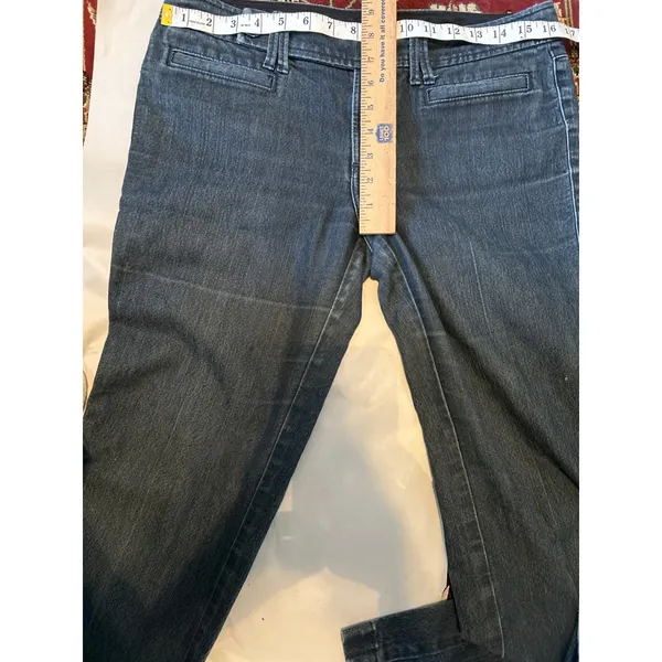 Banana‎ Republic Dark Wash Flare Jeans Women's Size 28 6R Bootcut Denim - Image 5