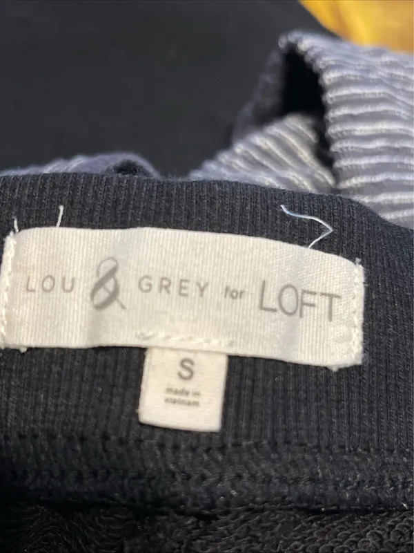Lou & Grey sweatpants black embroidered small - Image 11