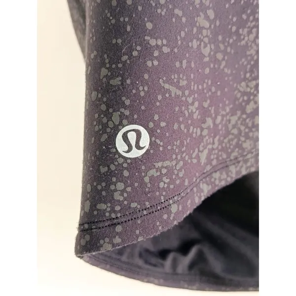 Lululemon x Peloton Energetic Edge Coal Reflective Crop Tank Sports Bra Size 12 - Image 8
