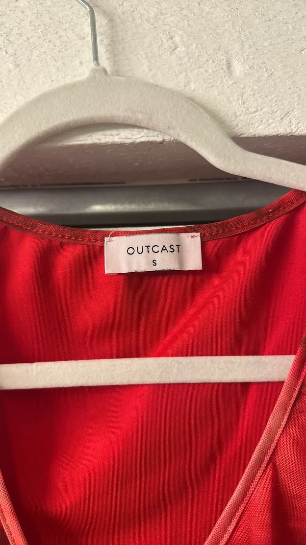 Outcast dress Red - Image 4
